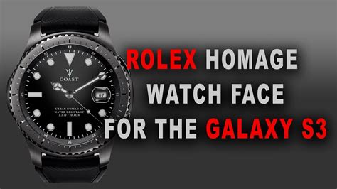 samsung s3 watch rolex face|samsung gear watchface.